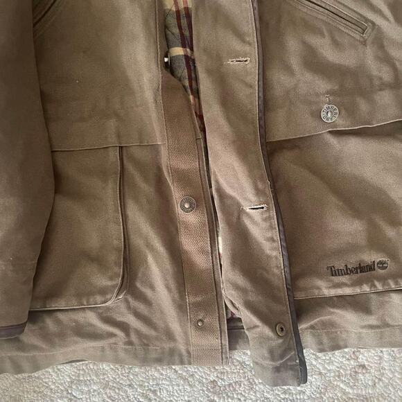 Vintage TIMBERLAND weathergear men’s Large jacket. Removable flannel liner - Picture 7 of 10